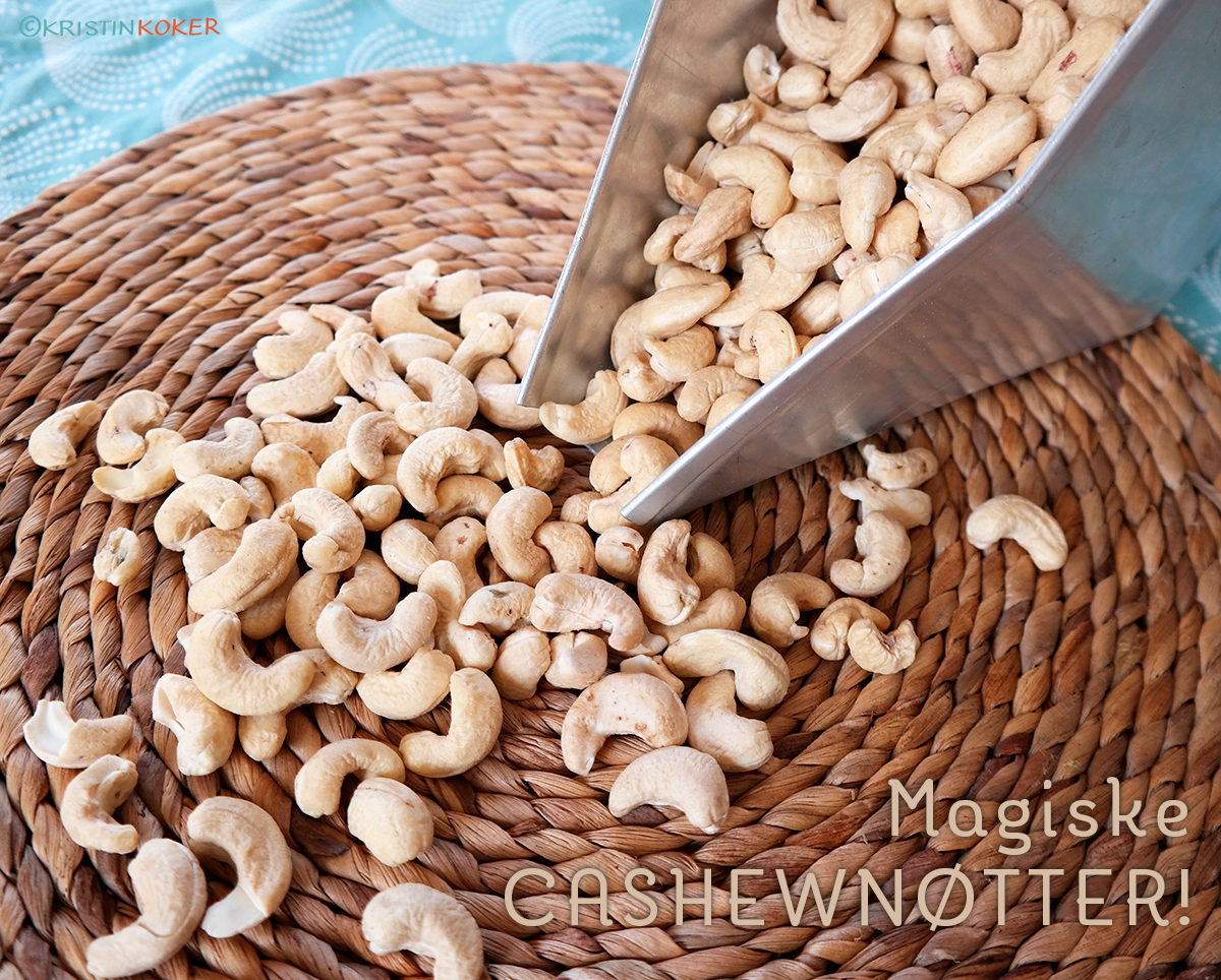 Magiske cashewnøtter er en perfekt erstatning for melk og fløte i matlaging.